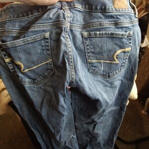 American Eagle Outfitters Blue Boot Cut Jeans